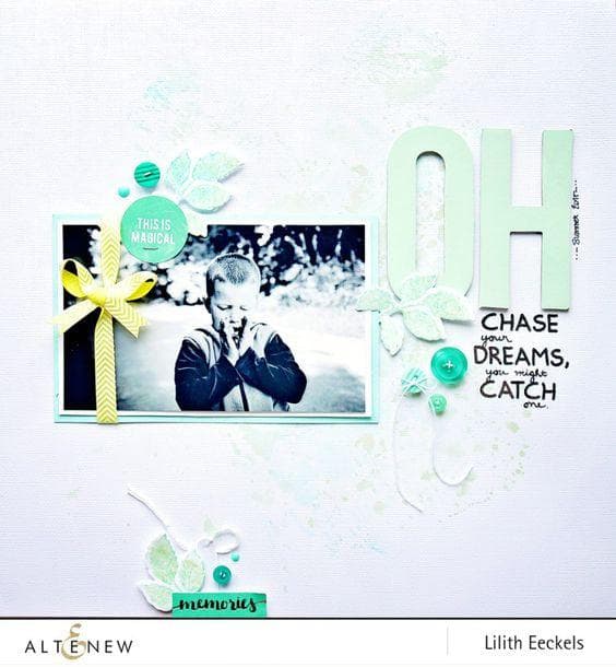 Altenew Stamp & Die Bundle Beautiful Day Stamp & Die Bundle