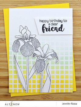 Altenew Stamp & Die Bundle Best Buds Stamp & Budding Thanks Die Bundle