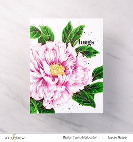Altenew Stamp & Die Bundle Billowing Peonies