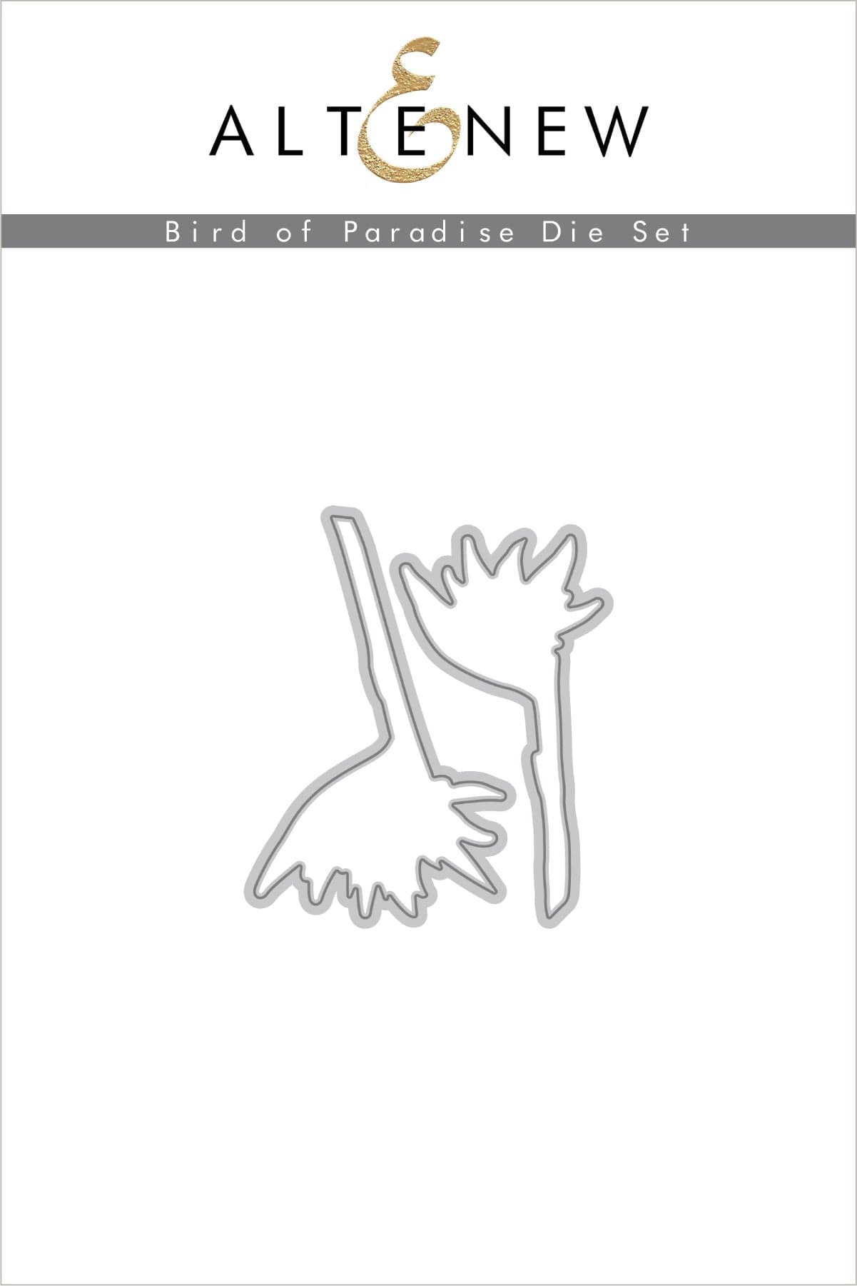 Altenew Stamp & Die Bundle Bird of Paradise Stamp & Die Bundle