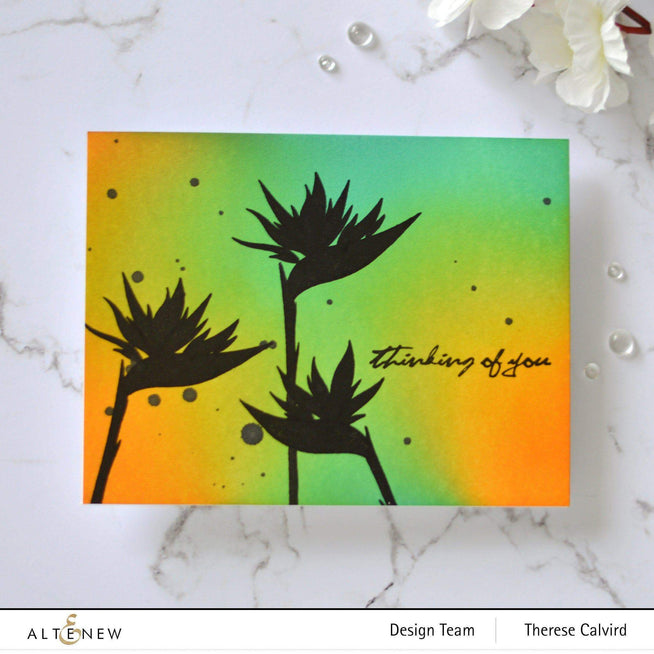 Altenew Stamp & Die Bundle Bird of Paradise Stamp & Die Bundle