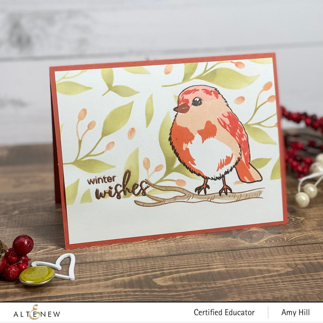 Altenew Stamp & Die Bundle Bird of the Woods Stamp & Die Bundle
