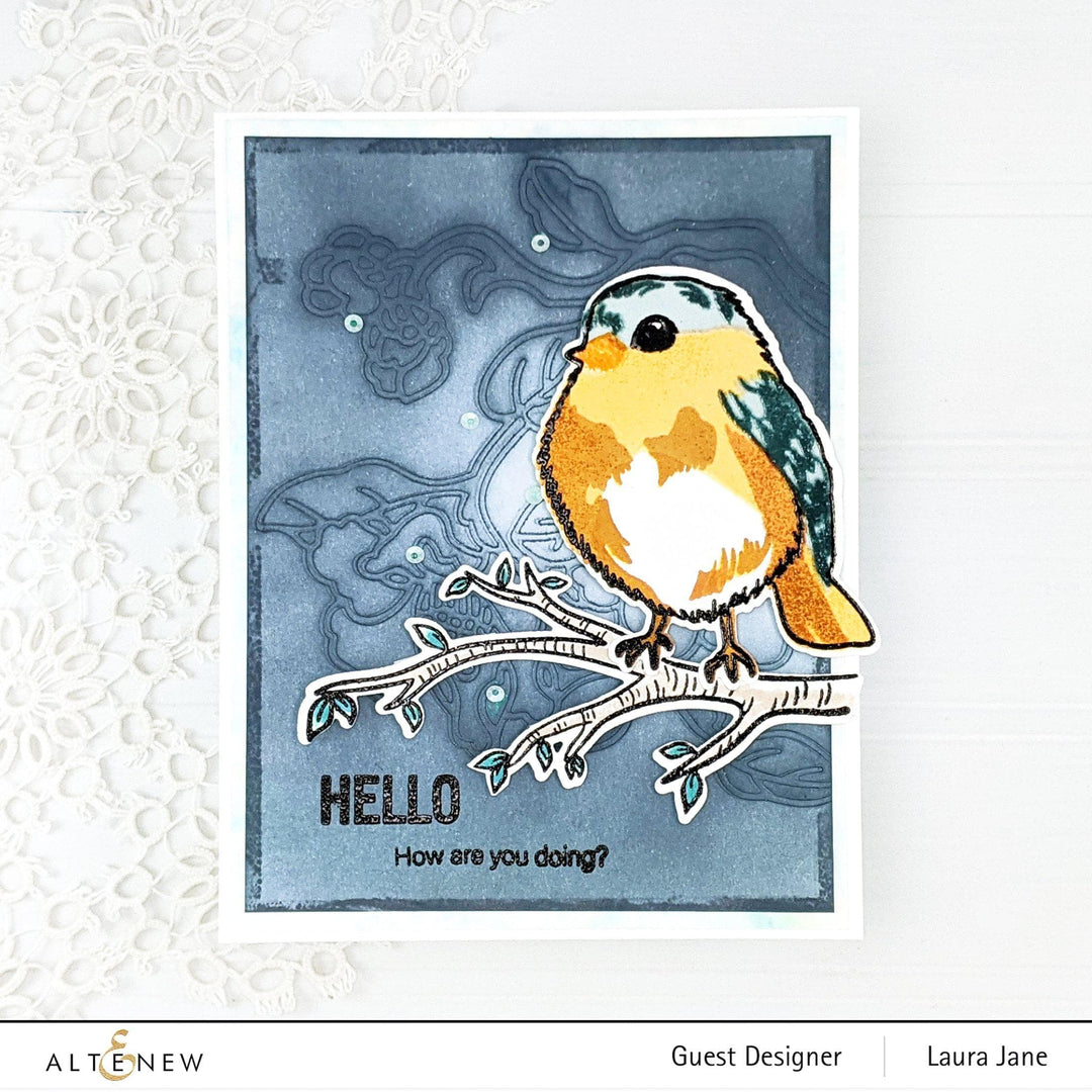 Altenew Stamp & Die Bundle Bird of the Woods Stamp & Die Bundle