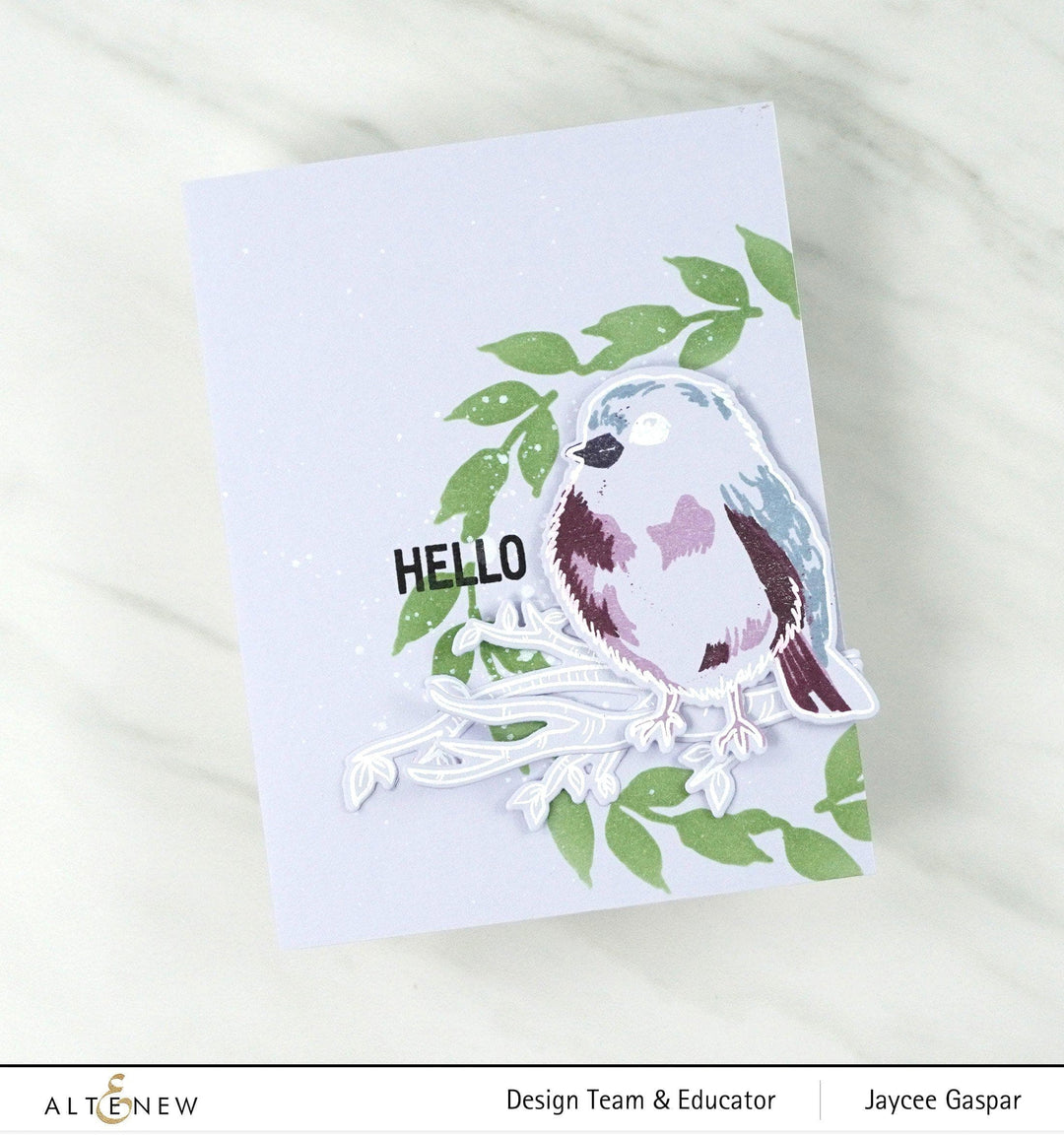 Altenew Stamp & Die Bundle Bird of the Woods Stamp & Die Bundle