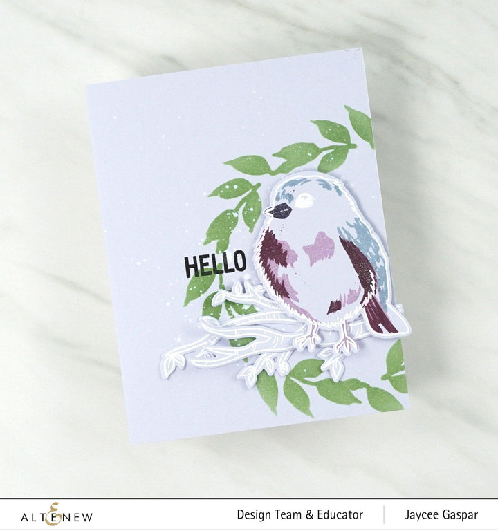 Altenew Stamp & Die Bundle Bird of the Woods Stamp & Die Bundle