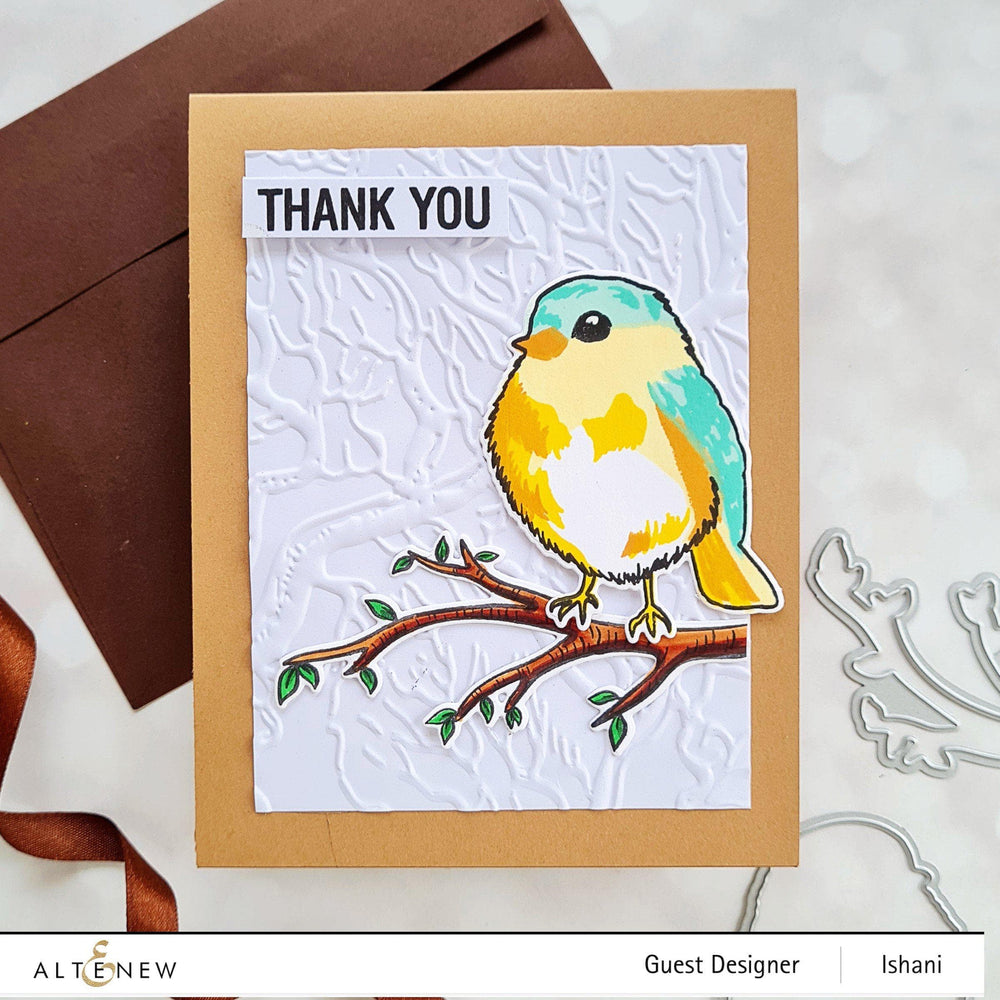 Altenew Stamp & Die Bundle Bird of the Woods Stamp & Die Bundle