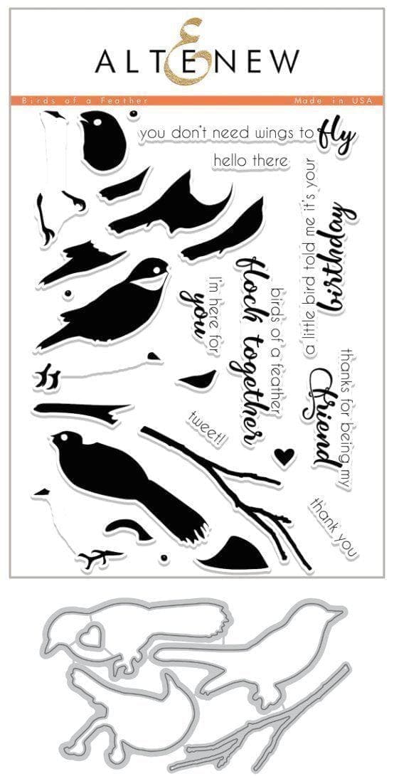 Altenew Stamp & Die Bundle Birds of a Feather Stamp & Die Bundle