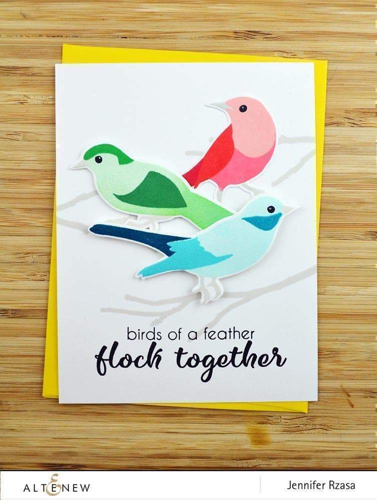 Altenew Stamp & Die Bundle Birds of a Feather Stamp & Die Bundle