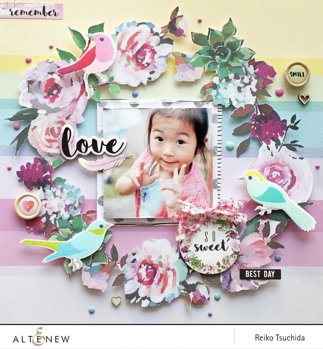 Altenew Stamp & Die Bundle Birds of a Feather Stamp & Die Bundle