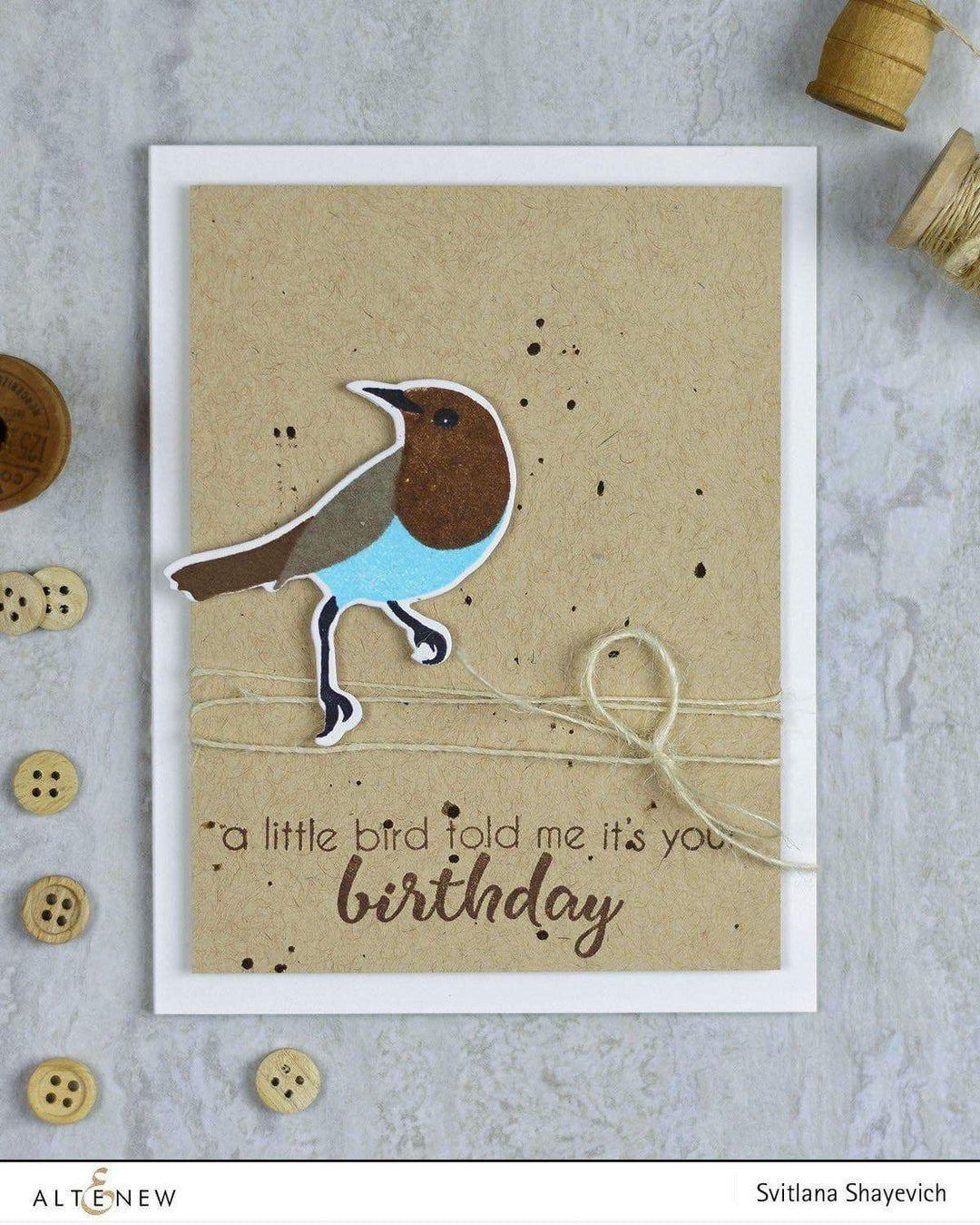 Altenew Stamp & Die Bundle Birds of a Feather Stamp & Die Bundle