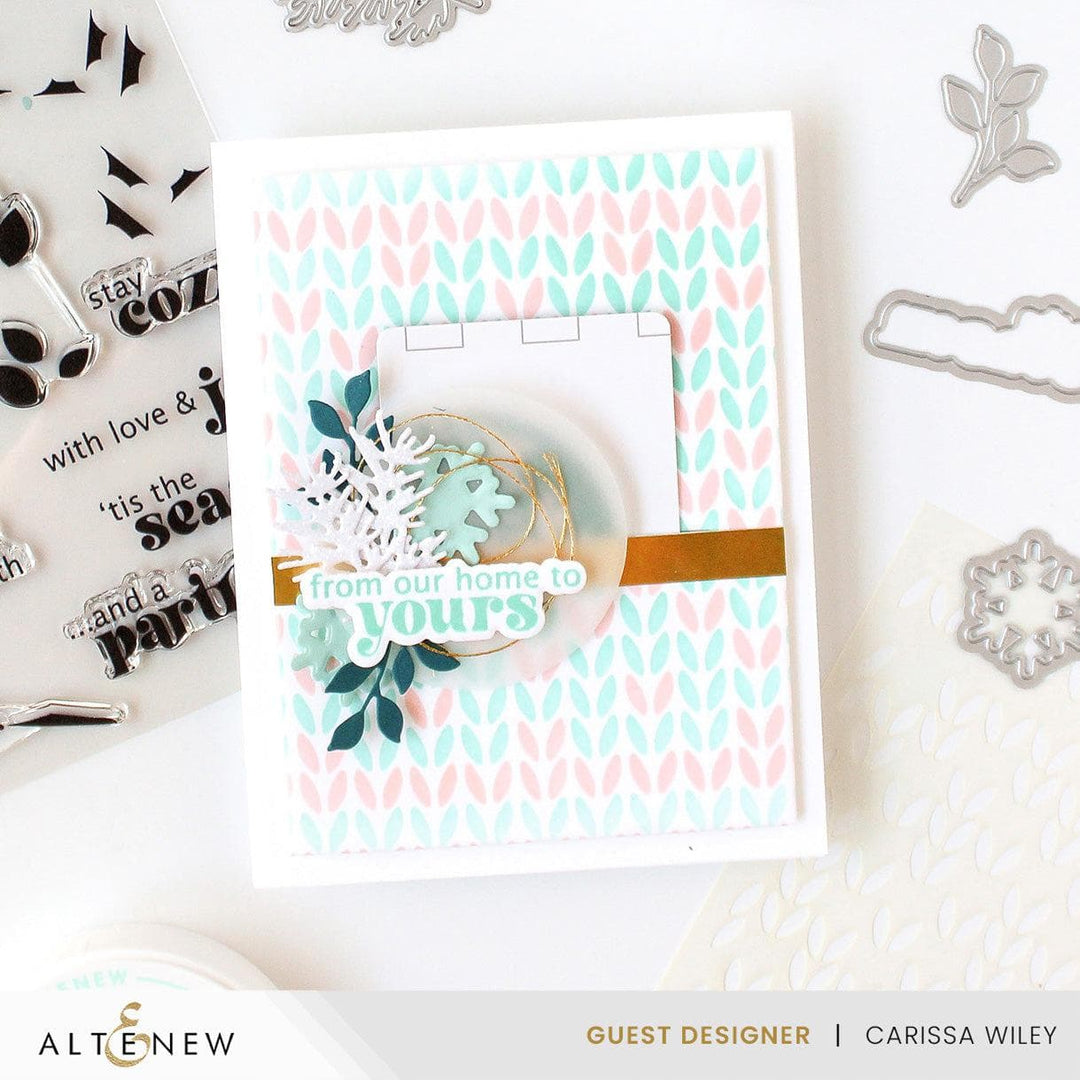 Altenew Stamp & Die Bundle Birds Of The Season