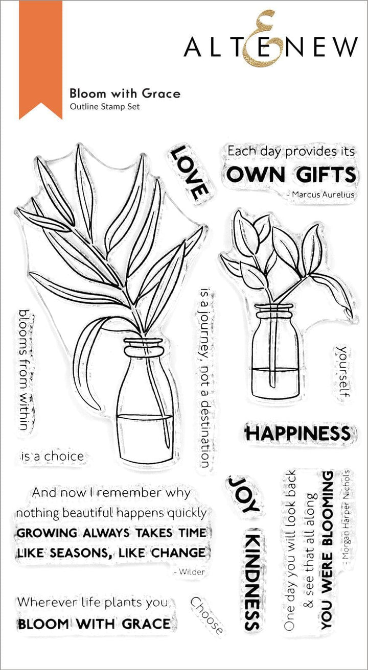 Altenew Stamp & Die Bundle Bloom with Grace