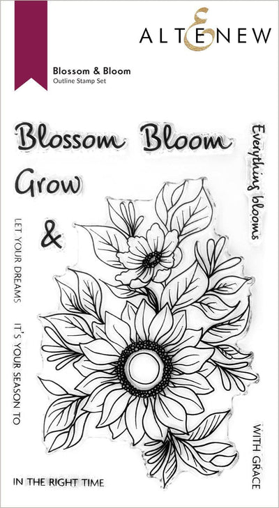 Altenew Stamp & Die Bundle Blossom & Bloom Stamp & Die Bundle