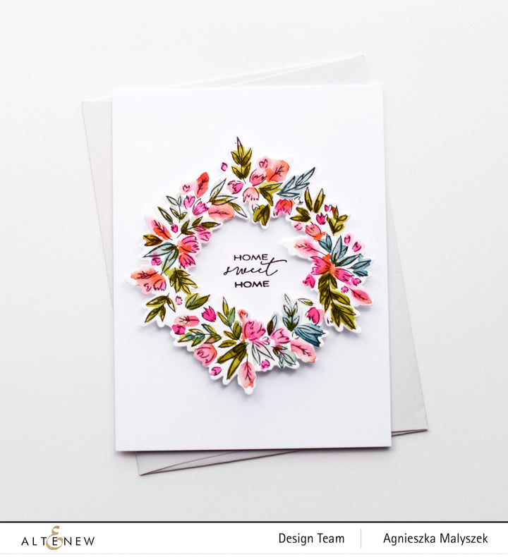 Altenew Stamp & Die Bundle Blossom Wreath Stamp & Die Bundle