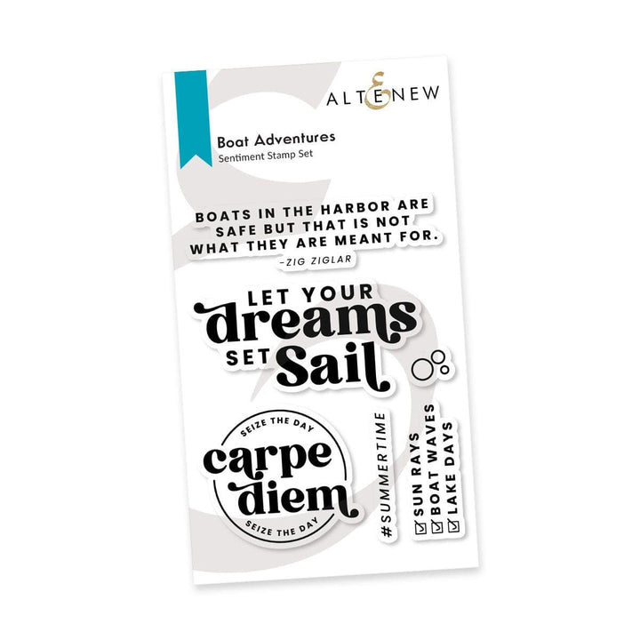 Altenew Stamp & Die Bundle Boat Adventures