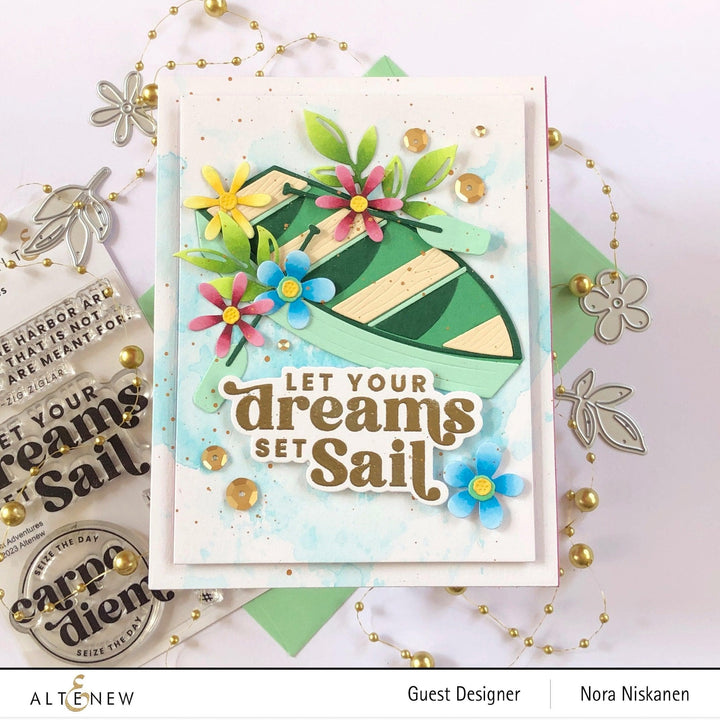Altenew Stamp & Die Bundle Boat Adventures
