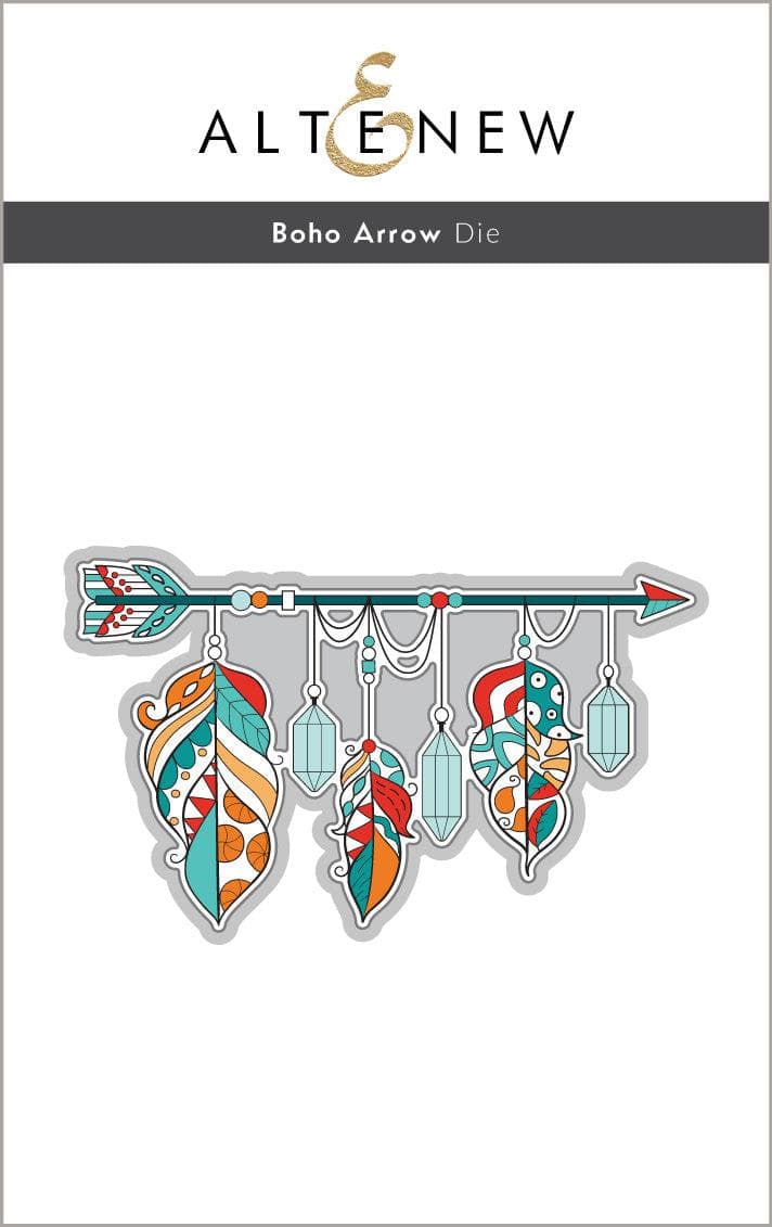 Altenew Stamp & Die Bundle Boho Arrow
