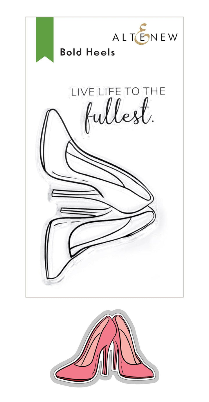 Altenew | Card Making, Scrapbooking & Paper-Crafting Supplies! Stamp & Die Bundle Bold Heels Stamp & Die Bundle
