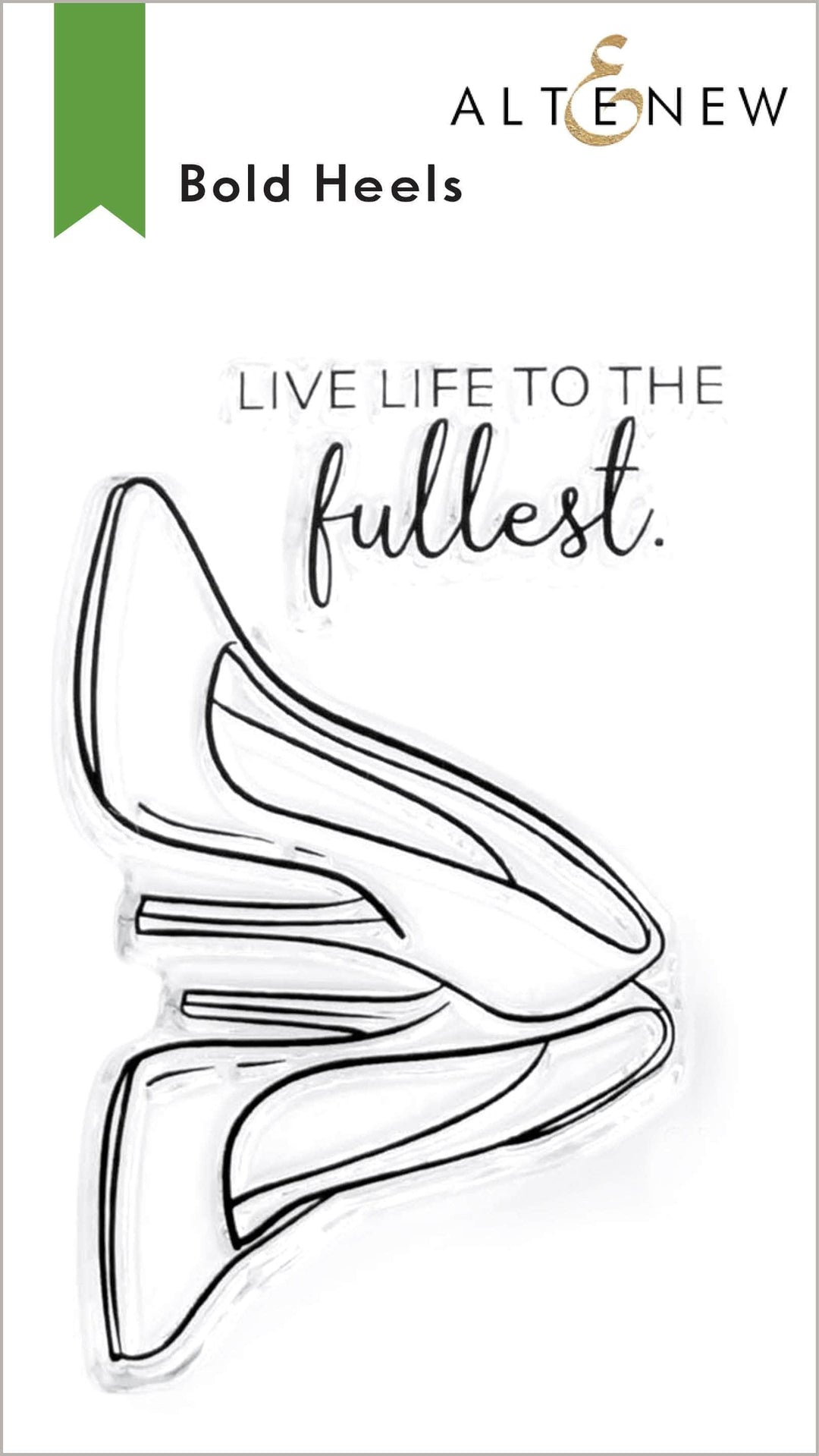 Altenew Stamp & Die Bundle Bold Heels
