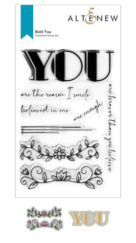 Altenew Stamp & Die Bundle Bold You Stamp & Die Bundle