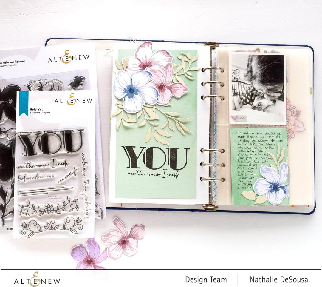 Altenew Stamp & Die Bundle Bold You Stamp & Die Bundle