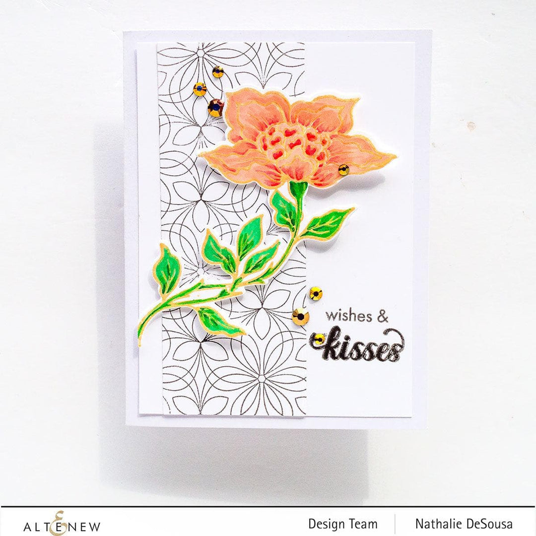 Altenew Stamp & Die Bundle Botanical Bookmark Stamp & Die Bundle