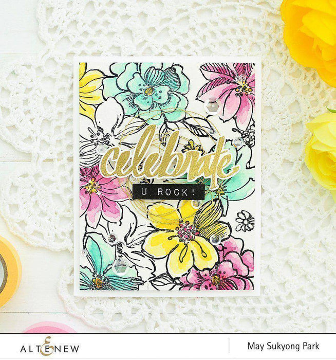 Altenew Stamp & Die Bundle Botanical Garden Stamp & Die Bundle