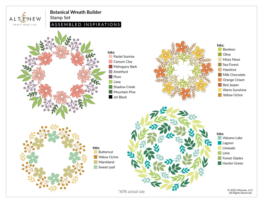 Altenew Botanical Wreath Builder