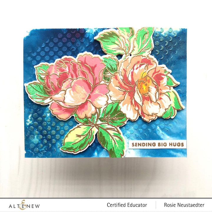 Altenew Stamp & Die Bundle Bountiful Bouquet Stamp & Die Bundle