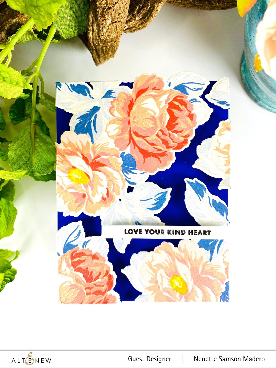 Altenew Stamp & Die Bundle Bountiful Bouquet Stamp & Die Bundle