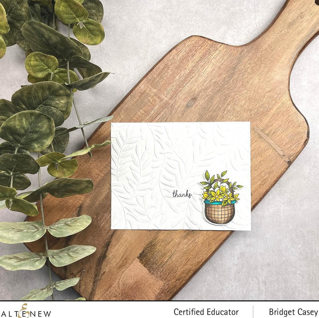 Altenew Stamp & Die Bundle Bouquet Basket Stamp & Die Bundle