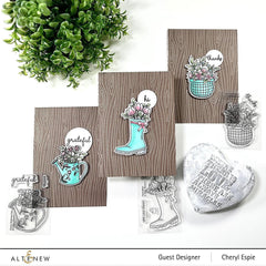 Altenew Stamp & Die Bundle Bouquet Basket Stamp & Die Bundle