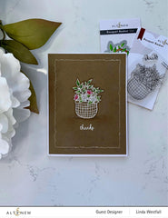 Altenew Stamp & Die Bundle Bouquet Basket Stamp & Die Bundle