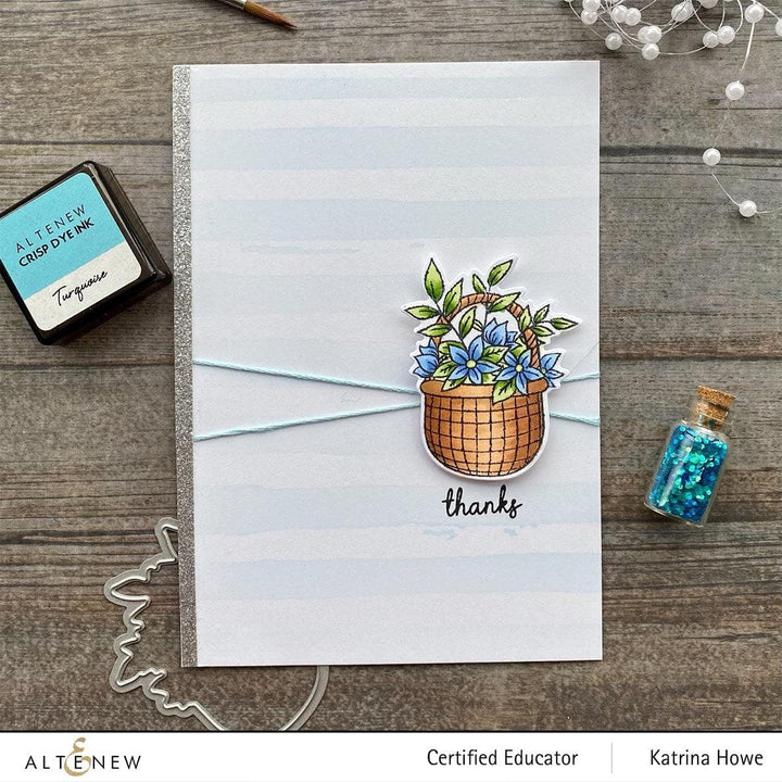 Altenew Stamp & Die Bundle Bouquet Basket Stamp & Die Bundle