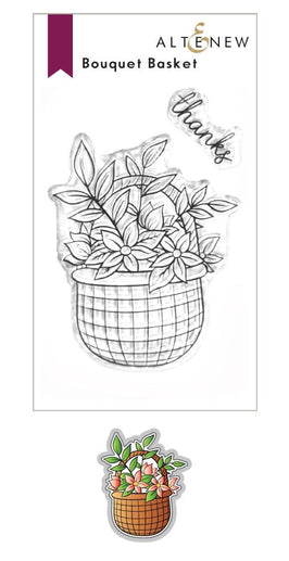 Altenew Stamp & Die Bundle Bouquet Basket Stamp & Die Bundle