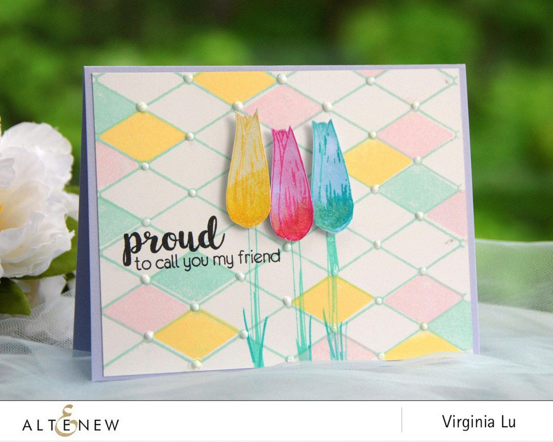 Altenew Stamp & Die Bundle Budding Thanks Stamp & Die Bundle