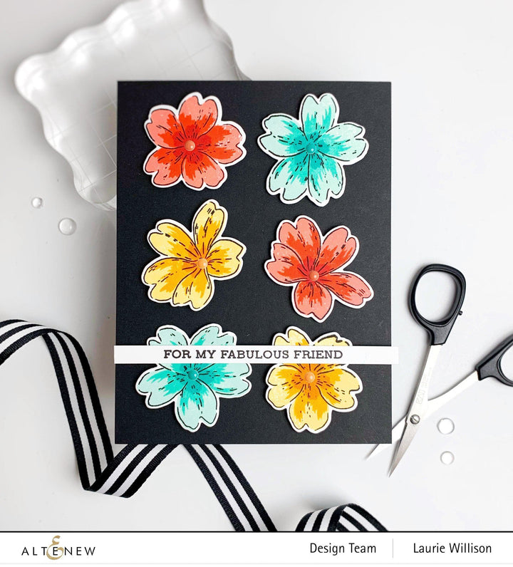 Altenew Stamp & Die Bundle Build-A-Flower: Primrose & Add-On Layering Die Bundle