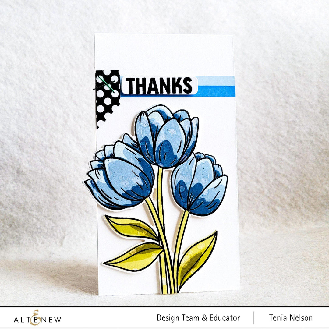 Altenew Stamp & Die Bundle Cartoon Tulips Stamp & Die Bundle