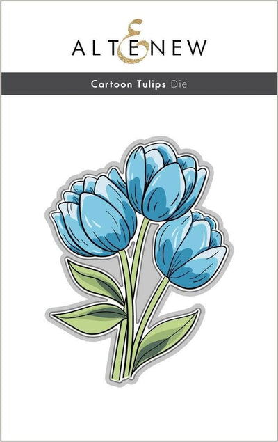 Altenew Stamp & Die Bundle Cartoon Tulips