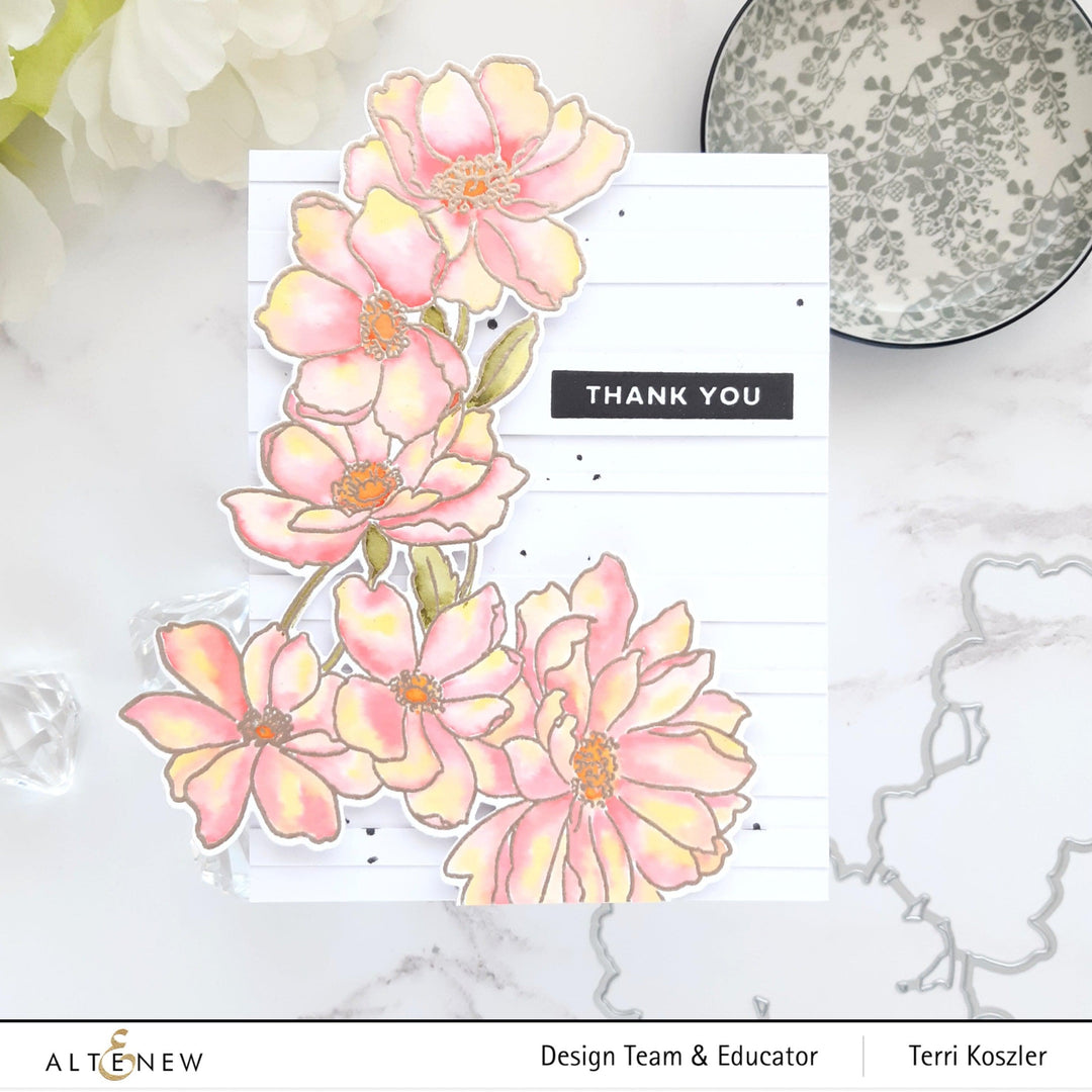 Altenew Stamp & Die Bundle Castle Garden Stamp & Die Bundle