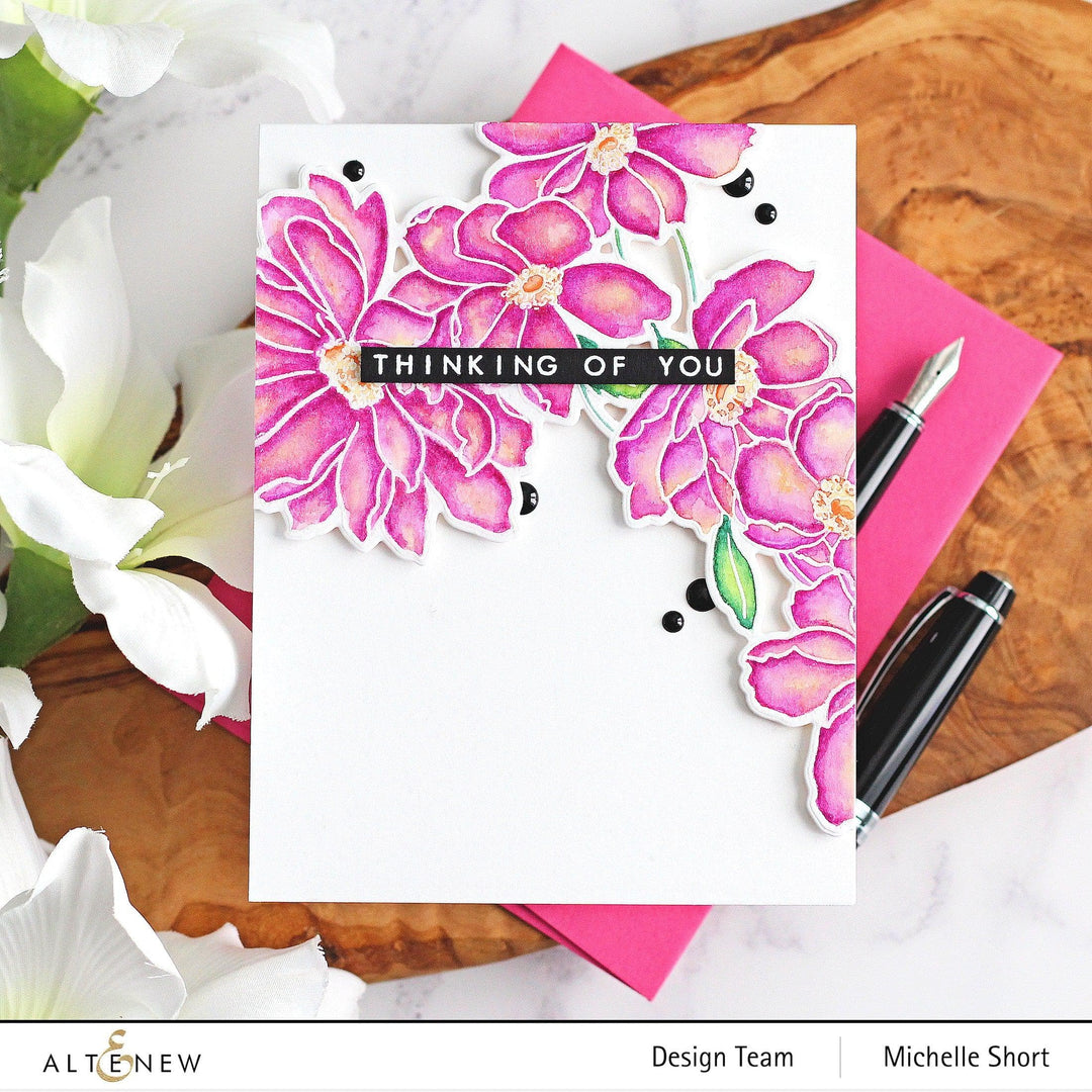 Altenew Stamp & Die Bundle Castle Garden Stamp & Die Bundle