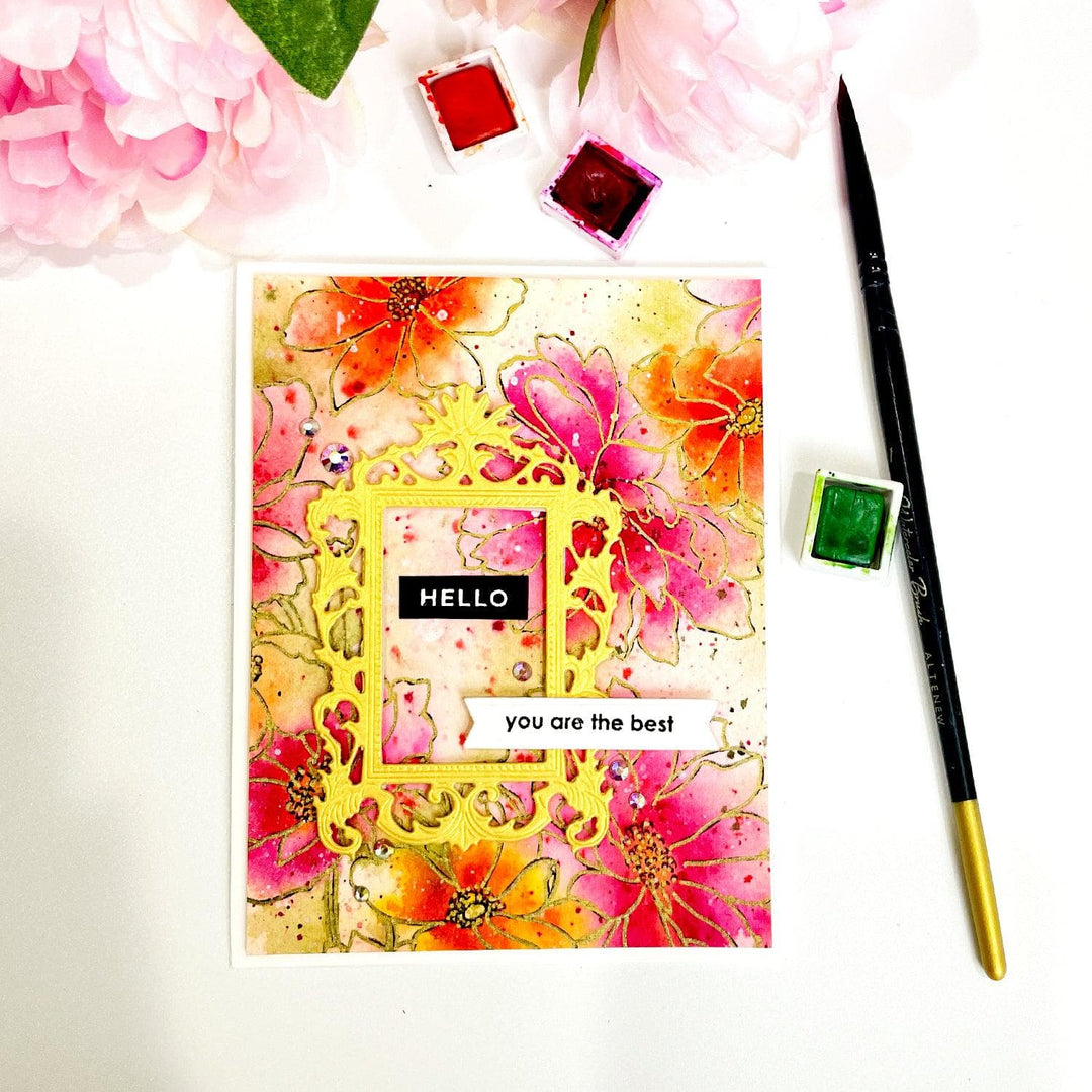 Altenew Stamp & Die Bundle Castle Garden Stamp & Die Bundle