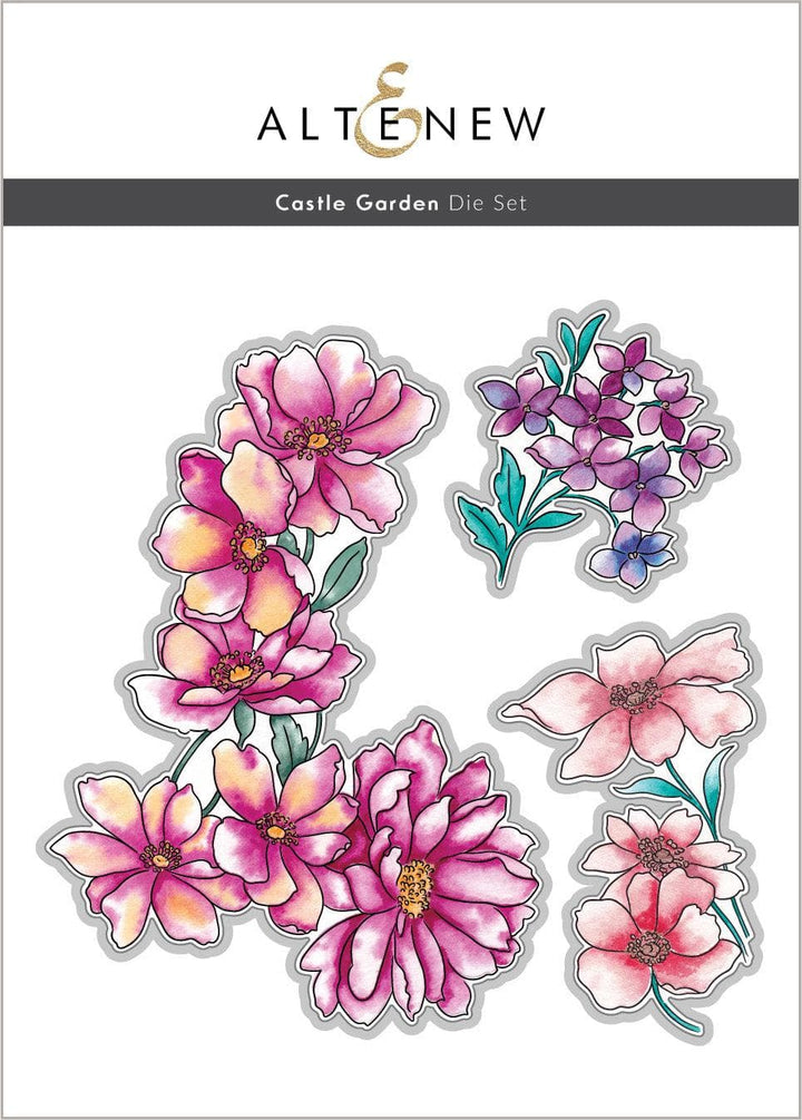 Altenew Stamp & Die Bundle Castle Garden Stamp & Die Bundle