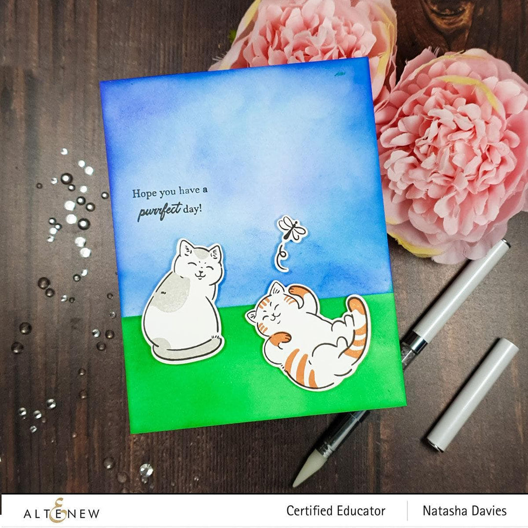 Altenew Stamp & Die Bundle Cat Life Stamp & Die Bundle