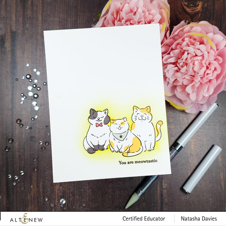 Altenew Stamp & Die Bundle Cat Life Stamp & Die Bundle