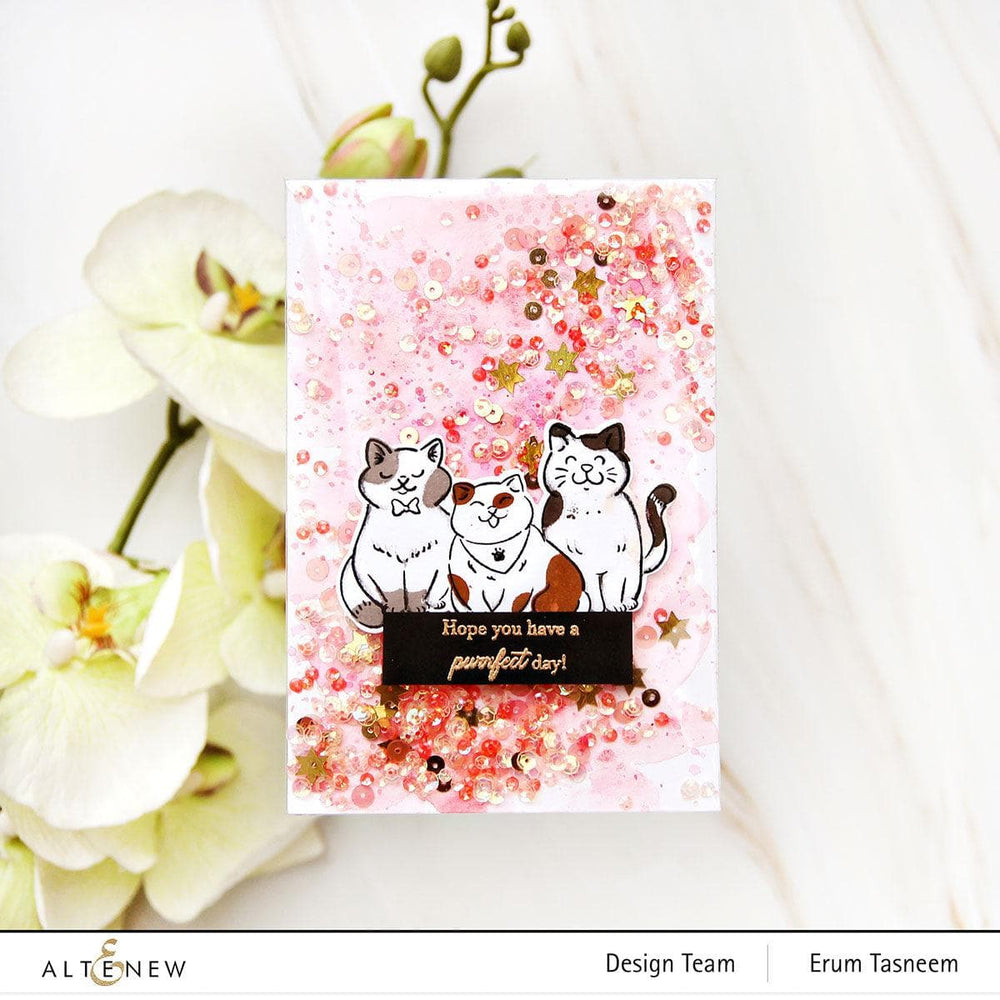 Altenew Stamp & Die Bundle Cat Life Stamp & Die Bundle