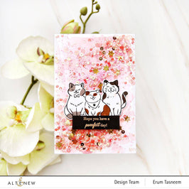 Altenew Stamp & Die Bundle Cat Life Stamp & Die Bundle
