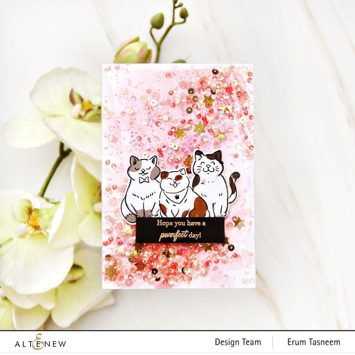 Altenew Stamp & Die Bundle Cat Life Stamp & Die Bundle