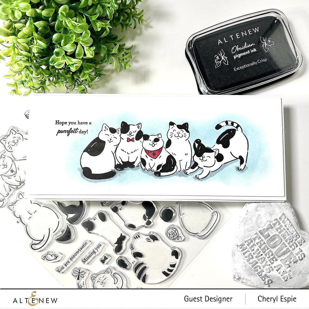 Altenew Stamp & Die Bundle Cat Life Stamp & Die Bundle