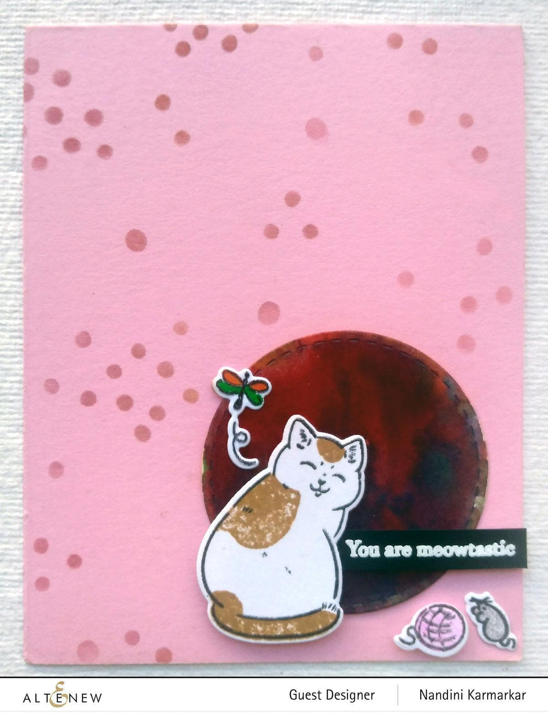 Altenew Stamp & Die Bundle Cat Life Stamp & Die Bundle